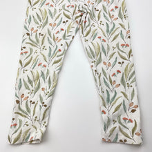 Load image into Gallery viewer, Girls Target, organic cotton blend leggings, inside leg: 30cm, FUC, size 2,  