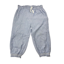 Load image into Gallery viewer, Girls Anko, lightweight cotton pants, elasticated, inside leg: 27cm, GUC, size 2,  