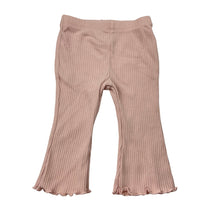 Load image into Gallery viewer, Girls Baby Berry, ribbed stretchy leggings / bottoms, EUC, size 00,  