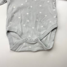 Load image into Gallery viewer, Unisex Next, cotton bodysuit / romper, stars, GUC, size 00,  