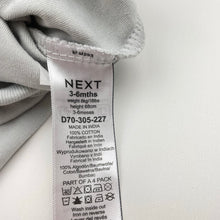 Load image into Gallery viewer, Unisex Next, cotton bodysuit / romper, stars, GUC, size 00,  