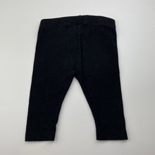 Load image into Gallery viewer, Unisex Anko, black stretchy leggings / bottoms, GUC, size 00,  