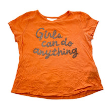Load image into Gallery viewer, Girls OLD NAVY, orange cotton tee / top, FUC, size 8,  