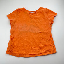 Load image into Gallery viewer, Girls OLD NAVY, orange cotton tee / top, FUC, size 8,  