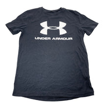 Load image into Gallery viewer, Unisex UNDER ARMOUR, loose fit HEATGEAR sports / activewear top, EUC, size 10-11,  