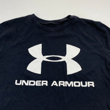 Load image into Gallery viewer, Unisex UNDER ARMOUR, loose fit HEATGEAR sports / activewear top, EUC, size 10-11,  