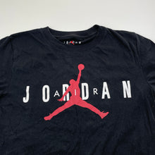 Load image into Gallery viewer, Boys AIR JORDAN, black sports / activewear top, GUC, size 10-12,  