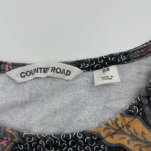 Load image into Gallery viewer, Girls COUNTRY ROAD, floral cotton long sleeve top (wash fade), FUC, size 8,  