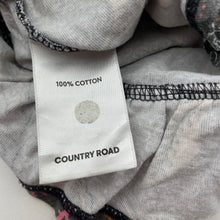 Load image into Gallery viewer, Girls COUNTRY ROAD, floral cotton long sleeve top (wash fade), FUC, size 8,  