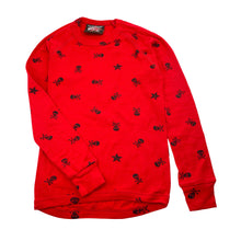 Load image into Gallery viewer, Boys PERFORMANCE SHOWGEAR, thermal long sleeve top, skulls, GUC, size 10,  
