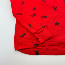 Load image into Gallery viewer, Boys PERFORMANCE SHOWGEAR, thermal long sleeve top, skulls, GUC, size 10,  