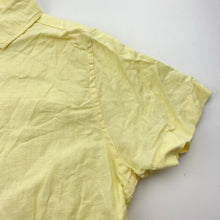Load image into Gallery viewer, Boys Next, yellow linen / cotton short sleeve shirt, EUC, size 9,  