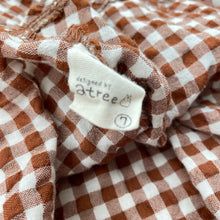Load image into Gallery viewer, Girls Atree, checked long sleeve blouse (Korean size 7), GUC, size 4-5,  