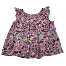Load image into Gallery viewer, Girls H&amp;M, lightweight floral cotton top, GUC, size 3,  