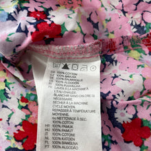 Load image into Gallery viewer, Girls H&amp;M, lightweight floral cotton top, GUC, size 3,  