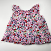 Load image into Gallery viewer, Girls H&amp;M, lightweight floral cotton top, GUC, size 3,  