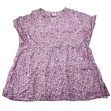 Girls Rikshaw Design, lightweight floral cotton top (no waist tie), FUC, size 4,  