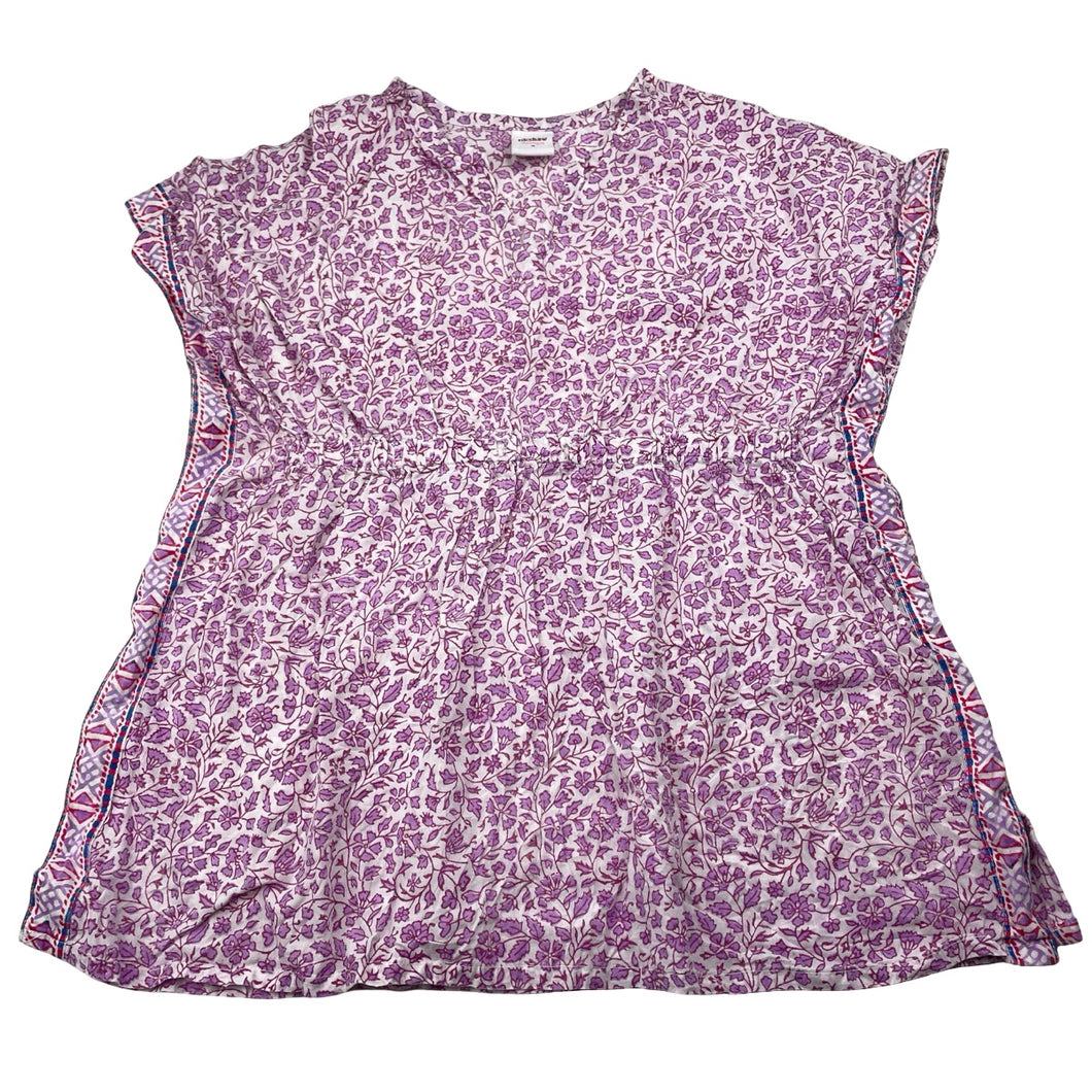 Girls Rikshaw Design, lightweight floral cotton top (no waist tie), FUC, size 4,  