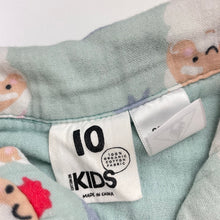 Load image into Gallery viewer, Unisex Cotton On, crinkle cotton Christmas pyjama top, EUC, size 10,  