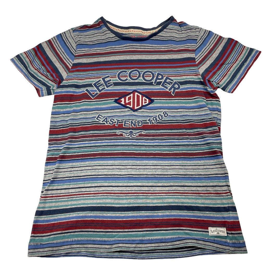 Boys LEE COOPER, striped tee / top (wash fade), FUC, size 10,  