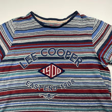 Load image into Gallery viewer, Boys LEE COOPER, striped tee / top (wash fade), FUC, size 10,  