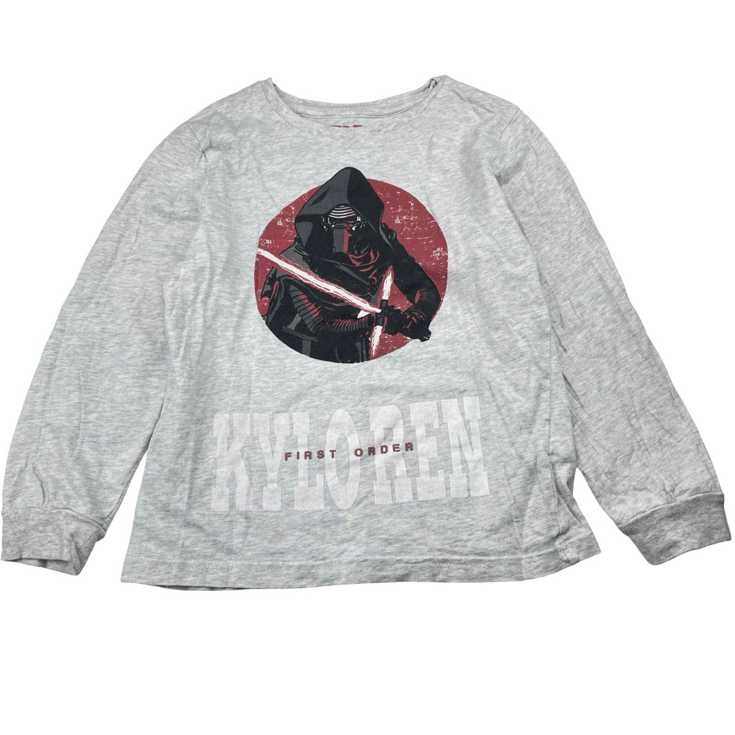 Boys M&S, STAR WARS Kylo Ren cotton pyjama top, FUC, size 7,  