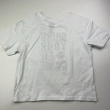 Load image into Gallery viewer, Unisex George, lightweight cotton tee / top, Canada, EUC, size 6,  