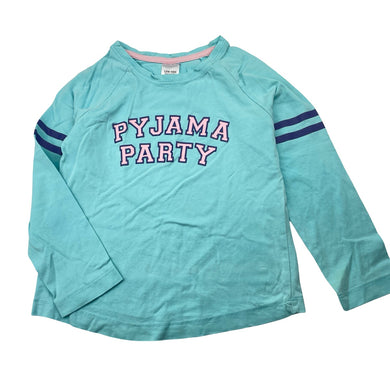 Girls Target, cotton long sleeve pyjama top, FUC, size 4,  