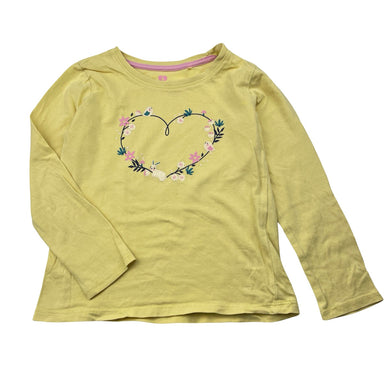 Girls Target, cotton long sleeve tee / top, GUC, size 4,  