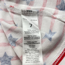 Load image into Gallery viewer, Girls Carter&#39;s, cotton pyjama tee / top, FUC, size 7,  