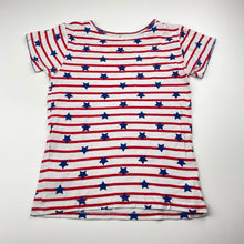 Load image into Gallery viewer, Girls Carter&#39;s, cotton pyjama tee / top, FUC, size 7,  