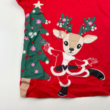 Load image into Gallery viewer, Girls B&amp;L, cotton Christmas tee / top, GUC, size 6,  