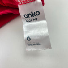 Load image into Gallery viewer, Girls Anko, cotton Christmas tee / top, sequins, EUC, size 6,  