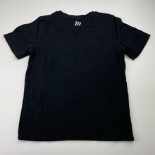 Load image into Gallery viewer, Girls MUSCLE NATION, black cotton tee / top, eUC, size 5,  