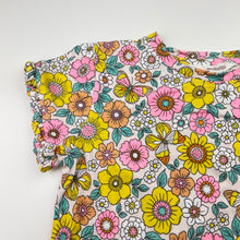 Load image into Gallery viewer, Girls Milkshake, colourful floral cotton tee / top, EUC, size 6,  