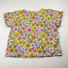 Load image into Gallery viewer, Girls Milkshake, colourful floral cotton tee / top, EUC, size 6,  