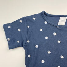 Load image into Gallery viewer, Girls Anko, ribbed floral tee / top, GUC, size 4,  