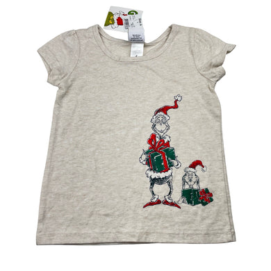 Girls Dr Seuss, THE GRINCH Christmas tee / top, NEW, size 6,  