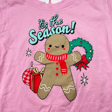 Load image into Gallery viewer, Girls Big W, cotton Christmas pyjama tee / top, EUC, size 2,  