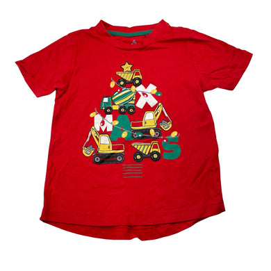 Boys TILT, cotton Christmas tee / top, GUC, size 4,  