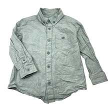 Load image into Gallery viewer, Boys Target, green linen / cotton long sleeve shirt, EUC, size 4,  