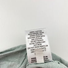 Load image into Gallery viewer, Boys Target, green linen / cotton long sleeve shirt, EUC, size 4,  
