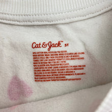 Load image into Gallery viewer, Girls Cat &amp; Jack, fleece-lined lightweight sweater / jumper, GUC, size 5,  