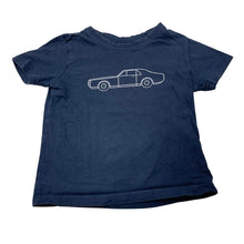 Load image into Gallery viewer, Boys Anko, navy cotton tee / top, car, GUC, size 3,  