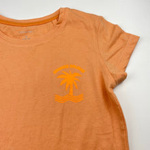 Load image into Gallery viewer, Girls Favourites, orange cotton tee / top, GUC, size 8,  