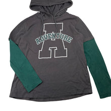 Load image into Gallery viewer, Boys TILT, cotton hooded long sleeve tee / top, GUC, size 10,  