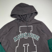 Load image into Gallery viewer, Boys TILT, cotton hooded long sleeve tee / top, GUC, size 10,  