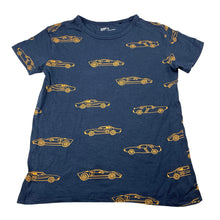 Load image into Gallery viewer, Boys Anko, navy cotton tee / top, cars, EUC, size 8,  