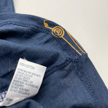 Load image into Gallery viewer, Boys Anko, navy cotton tee / top, cars, EUC, size 8,  