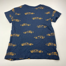 Load image into Gallery viewer, Boys Anko, navy cotton tee / top, cars, EUC, size 8,  